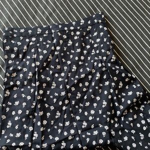 Hollister high rise slit midi skirt